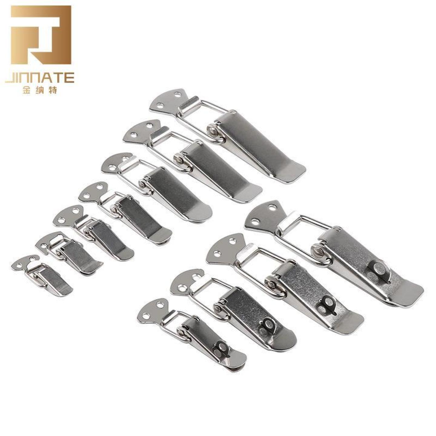 不锈钢锁扣搭扣卡扣弹簧锁扣蜂箱连接扣沙发格子扣鸭嘴箱包扣拉锁