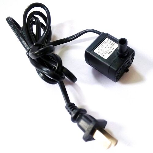 微型卧式离心电动单相高压静音潜水泵 0.5m 220V 3W 水族小水泵