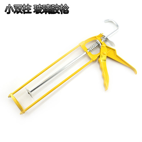 包邮 旋转式玻璃胶枪 手动打软胶枪 双重推力压胶硅胶枪 省力型