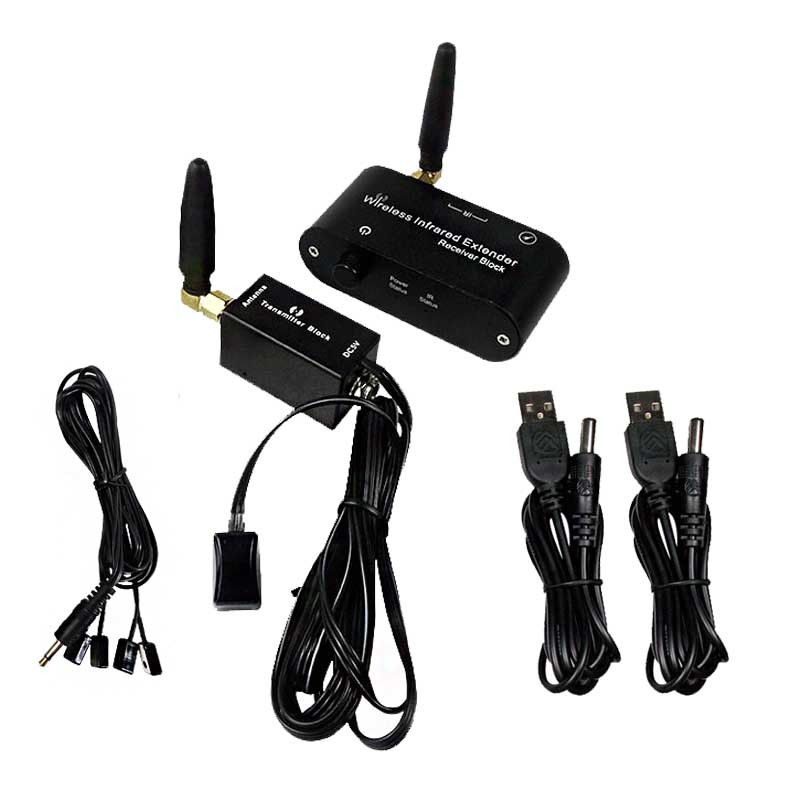 无线红外转发器遥控器延伸回传电视马桶空调远程控制2台家电灵敏