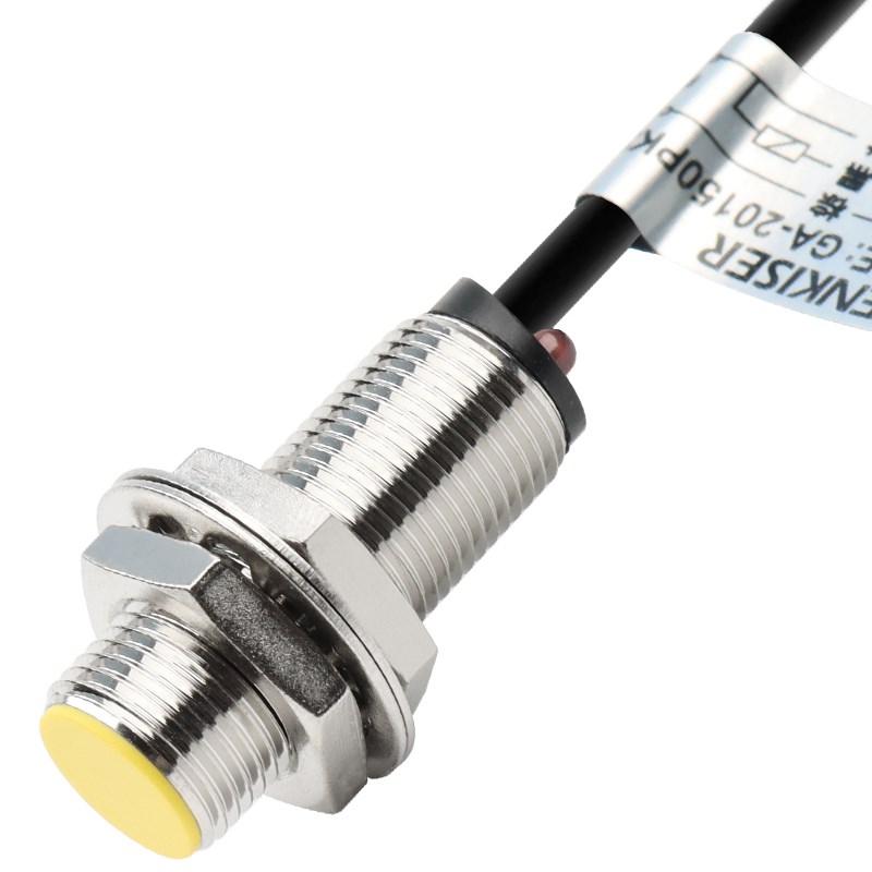 电感式接近开关GA-20150PK3-30直流24VDC三线PNP常开传感器螺纹型