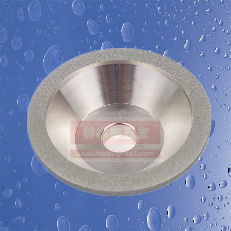 台湾一品钻石碗型砂轮金刚石钨钢万用能磨刀机砂轮合金沙轮钨钢刀