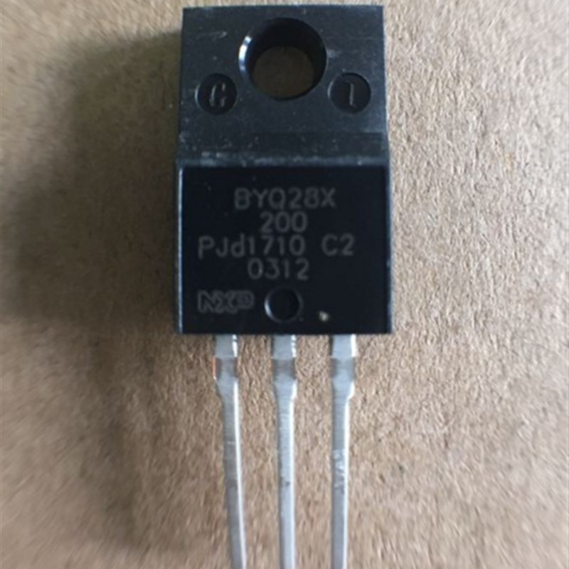 NXP 原装快恢愎二极管 BYQ28X-200E 双超快整流二极管 TO-220直插