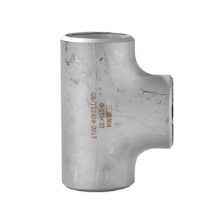 304不锈钢焊接三通外径14-219工业管道有缝无缝冲压弯头