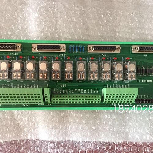 沈阳机床CAK5085CAK50135分线器继电器模板FX-G(980TDb-V-12配线