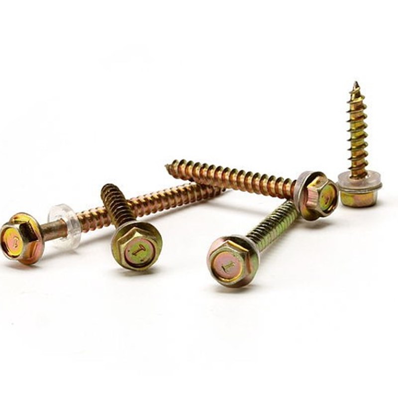 实木盒装外六角加长木固定螺丝钉m5根雕自攻木钻丝加粗木螺丝镀锌