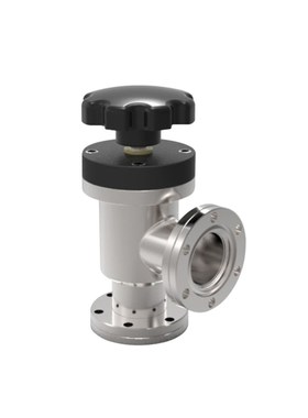 CF高真a空角阀 CF16/25/35/50活套法兰不锈钢手动挡板阀 气动阀门