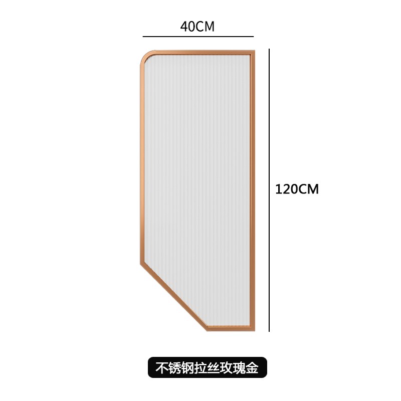 不锈钢小便斗玻璃挡板公共v男厕所尿斗遮挡板卫生间小便池器隔断