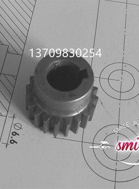 沈阳机床 刀架电机齿轮 WD120 WDH120 WD160电机齿轮