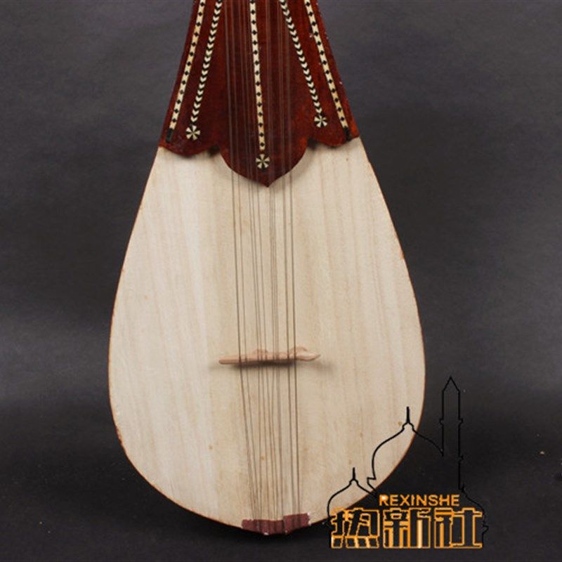 新疆本土民族乐器萨塔尔维吾尔族手工制作十二木卡姆乐器弦乐器