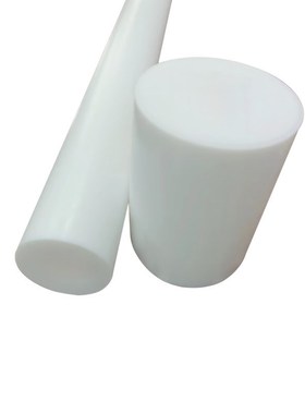 白色四氟棒 铁氟龙k PTFE棒 聚四氟乙烯挤出棒 耐高温直销防静电