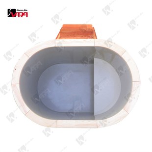 桑拿浴桶PP板材   椭圆浴桶浴缸1人使用  冷水X浴缸户外花园