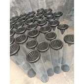 蛇地笼铁丝笼多功能防锈铁丝x笼子手工黄鳝笼鱼虾笼通用长筒笼子