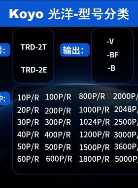 TRD-2E1000B光洋型编码器2E600B 100B 360B 1024B 2ET2000B 2500B