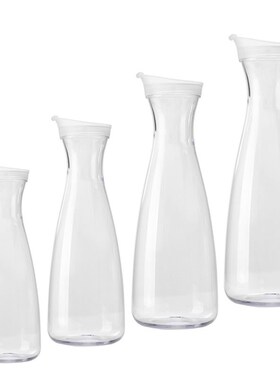 Plastic Water Plitcher Transparent Water Carafe for Coffee J