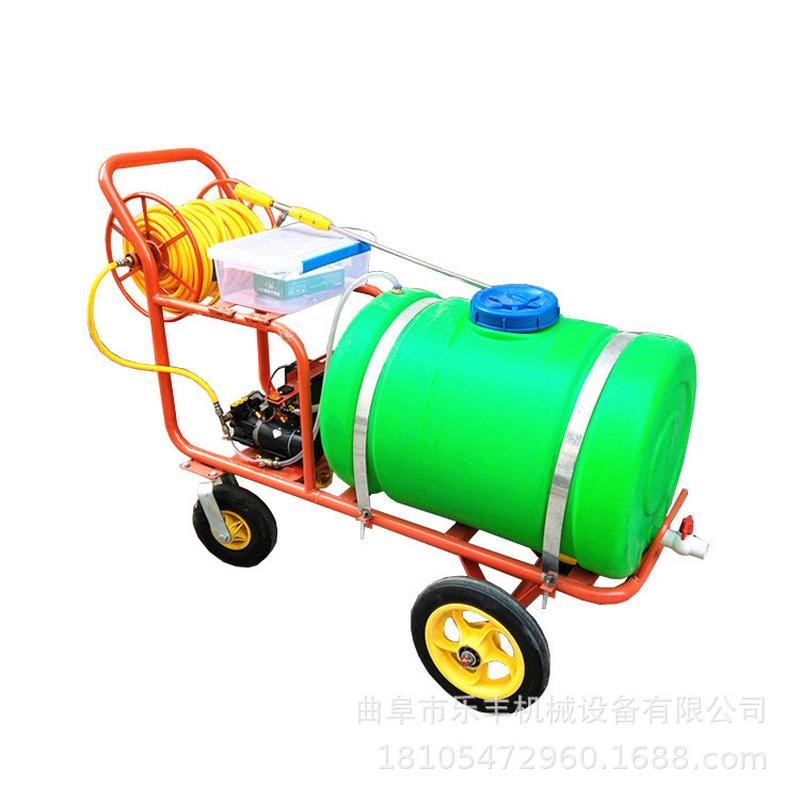 新款新型农用高压喷雾器 环卫园林大F棚高压喷雾机 手推消毒打药