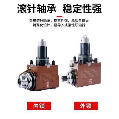 堡威动力刀塔刀座BMT40/45/55/65数控镗铣N90度万向车铣复合动力
