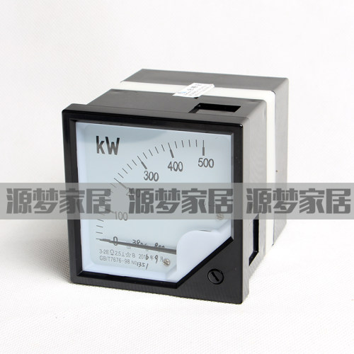 有功功率表 6L2-KW/MW 200KW 300KW 500KW 8T0*80mm 功率表