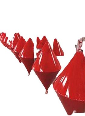 厂家直发300k450锚浮标CB430-A型锚铁皮船用海锚浮标合格证