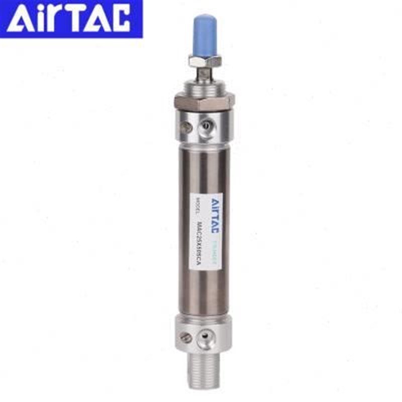 亚德客缓冲型迷你气缸MAC20X22s5/300/400/500/600/350-S-CA-U/CM
