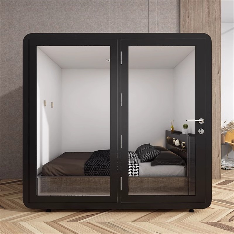 贵州隔音房家用移动录音棚小型A直播室钢琴房萨克斯隔音棚静音舱