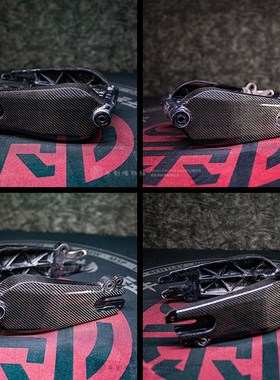 九号电动车E80C/oE200P系列斜纹碳纤维电瓶摇臂后车架后平叉改装