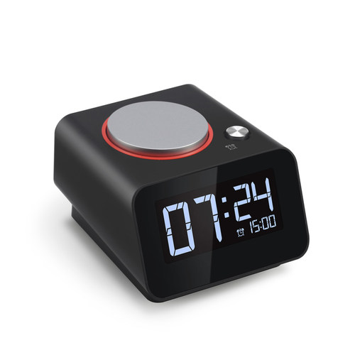 homtime美时C1mini 夜光床头闹钟H学生简约家用创意贪睡大音量时