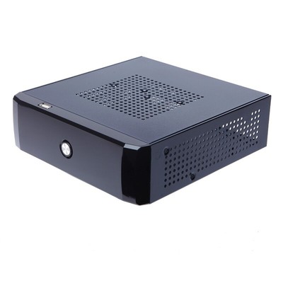 SKTC 星e开天M05机箱 htpc小机箱卧式 Miniitx迷你机箱 黑色M01(u