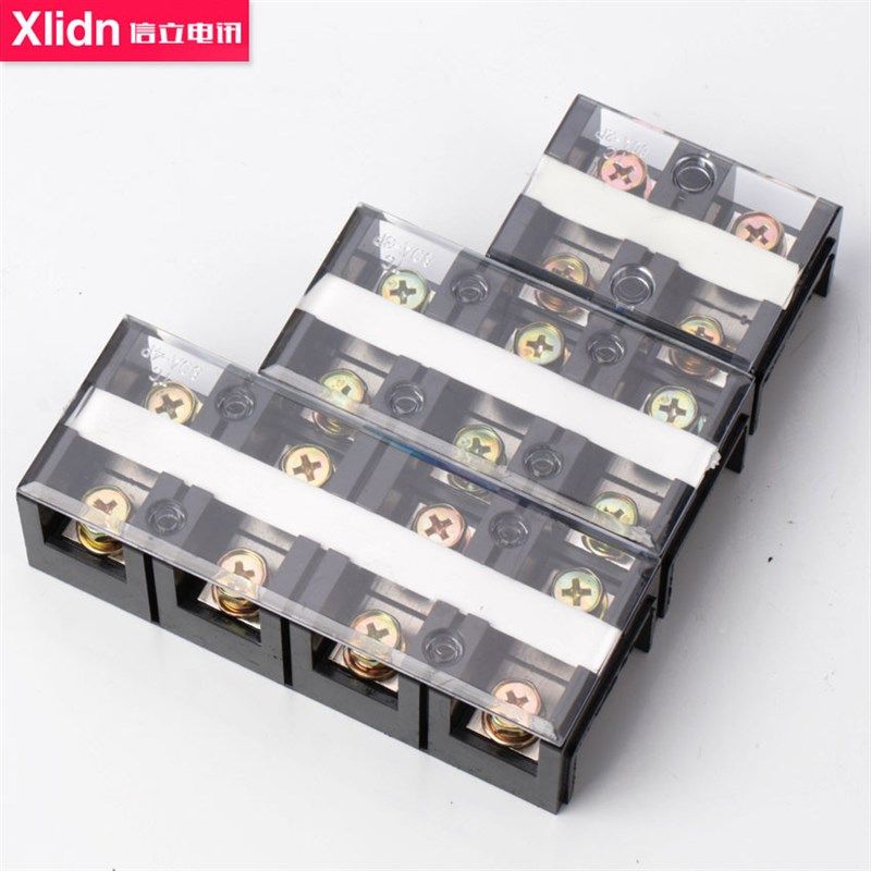 10只装 TC-604 60A/4P TC接线排 M接线柱 优质大电流接线端子