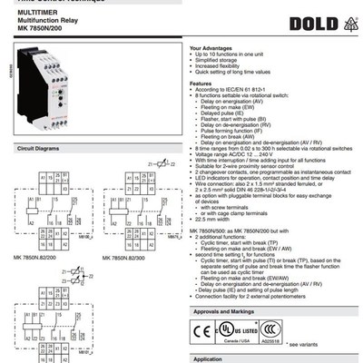 0054050 MK7850N.82/200 ACJ/DC12-240V DOLD