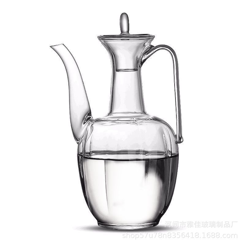 仿宋手执壶耐热玻璃茶壶大容量Az茶具泡茶壶加厚高硼硅电陶炉贵妃