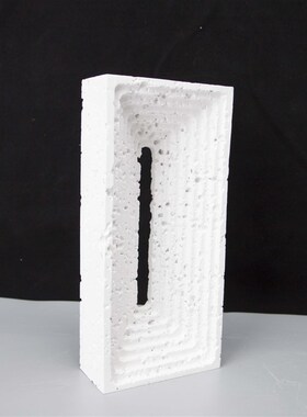 北欧创意白色树脂摆件样板房售y楼部卧室书房客厅桌面玄关软装饰