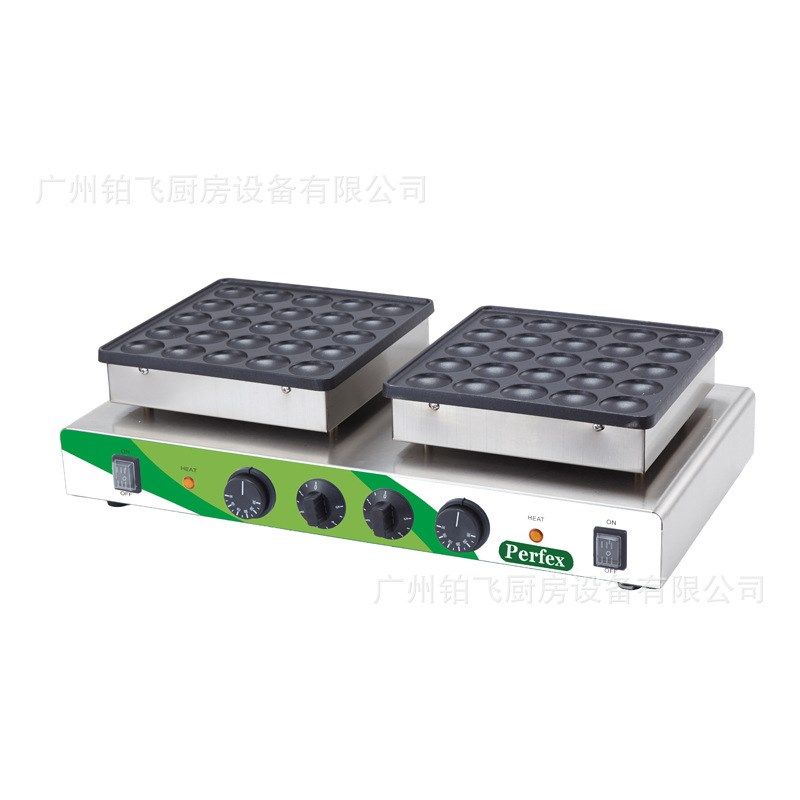 25 50 100孔 圆饼机小饼机 华K夫饼炉 日式铜锣烧饼机