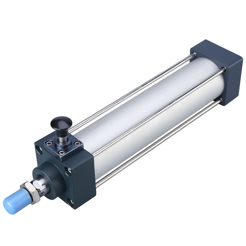 带锁气缸前后自动锁SCLF/B/50/63/80/100*50x75x1O25x150x200x300