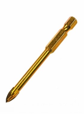 10pcs 6mm Drilll Bit Set Glass Opening Drill Wood Metal Plas