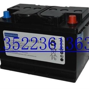 50G6 12V5z0AH埃克塞德工业集团电池A412 德国阳光蓄电池A412 50A