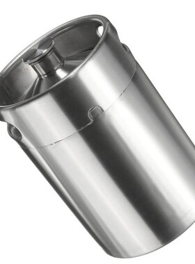 5L Beer Barrel Portable  Keg Style Growler StainWless Ste