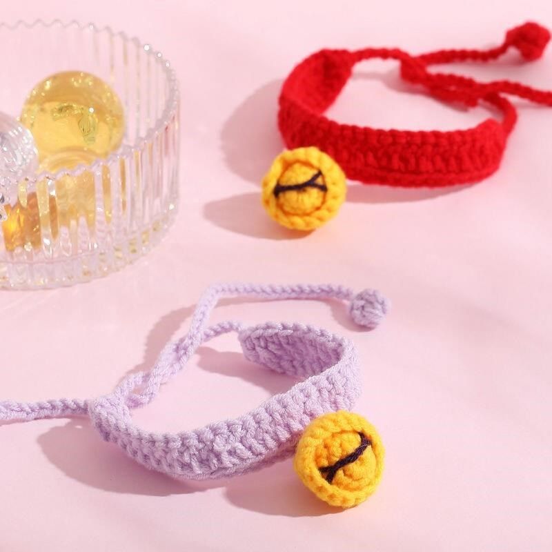 猫咪项圈可调节颈圈狗狗饰品小型犬手G工针织可爱R围脖英短宠物脖,宠物/宠物食品及用品,项圈/肩带,淘宝优惠券,粉丝福利购,淘宝优惠卷