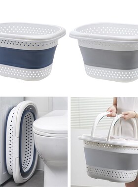 Collapsible Laundryq Hamper Basket Clothes Storage Bag Washi