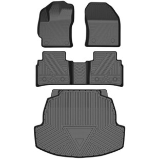 适用于丰田凌尚脚垫凌尚TPE脚垫后备箱垫凌尚专用TSPE橡胶包围脚