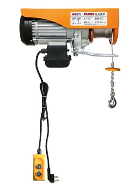 微型电动葫芦220V家用小型移动小吊机PA200-1P000kg微型电动葫芦