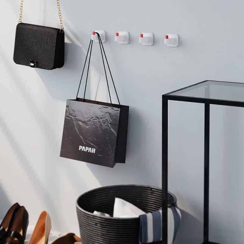 4PCS Multi-function No Punching Plastic Traceless Hook .Kitc