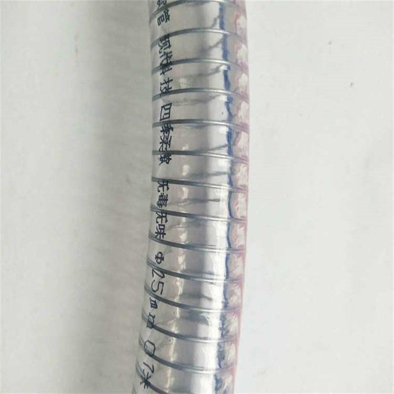 厂销PVC钢丝增强l管 钢丝透明软管 4分 6分 1寸1.2寸 2寸型号全,橡塑材料及制品,PVC管,淘宝优惠券,粉丝福利购,淘宝优惠卷