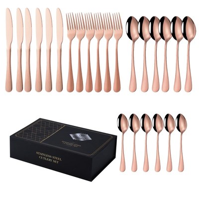 western other tableware steakB cutlery set knife fork spoon