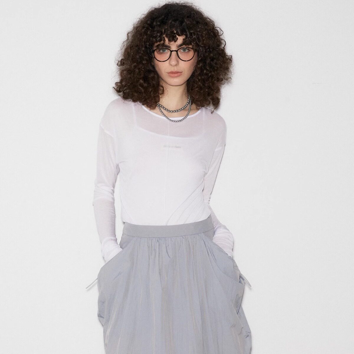 柔软休闲长袖demietdemi