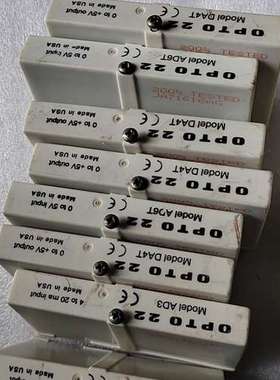 USA固态继。OPTO22，AD13T，0一100MV有