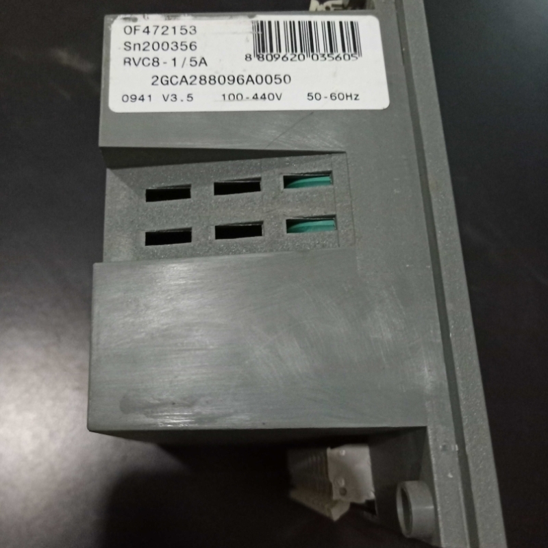 议价ABB功率控制器RVC RVC8-1/5A 2GCA288095A0050实物图