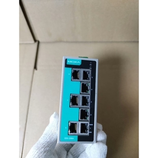 交换机 208AMOXA一台 议价EDS成色型号摩莎不错 实拍