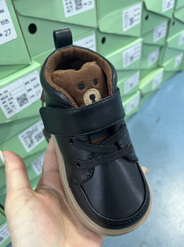 小时代冬季儿童加绒中帮靴