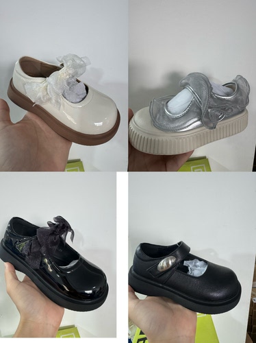 女童公主鞋白色儿童小皮鞋2025新款漂亮软底女宝夏季鞋子